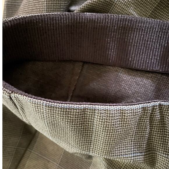 Rag & Bone Simone Plaid Crop NO Crease Pant size 8 - Picture 8 of 10